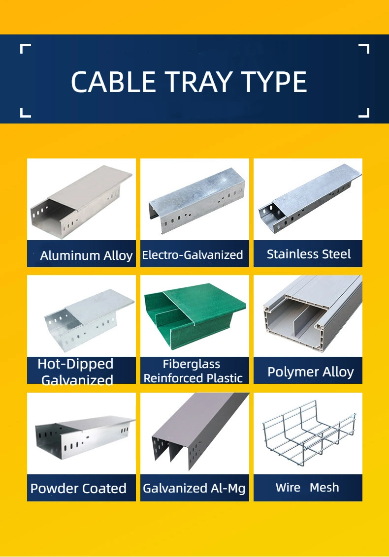 Powder Coated Ladder Cable Tray